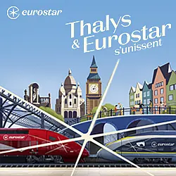 Eurostar Thalys trains